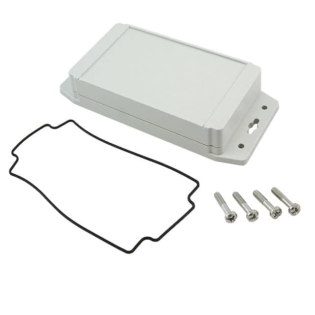 1555JF17GY BOX ABS GRAY 6.297"L X 3.574"W