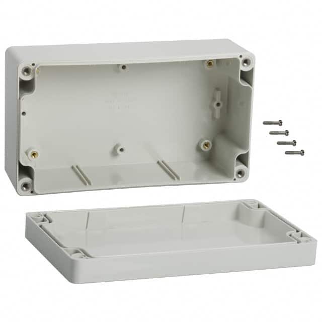1554JGY BOX ABS GRAY 6.299"L X 3.543"W