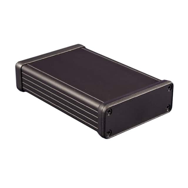 1455J1202BK BOX ALUM BLACK 4.724"L X 3.071"W