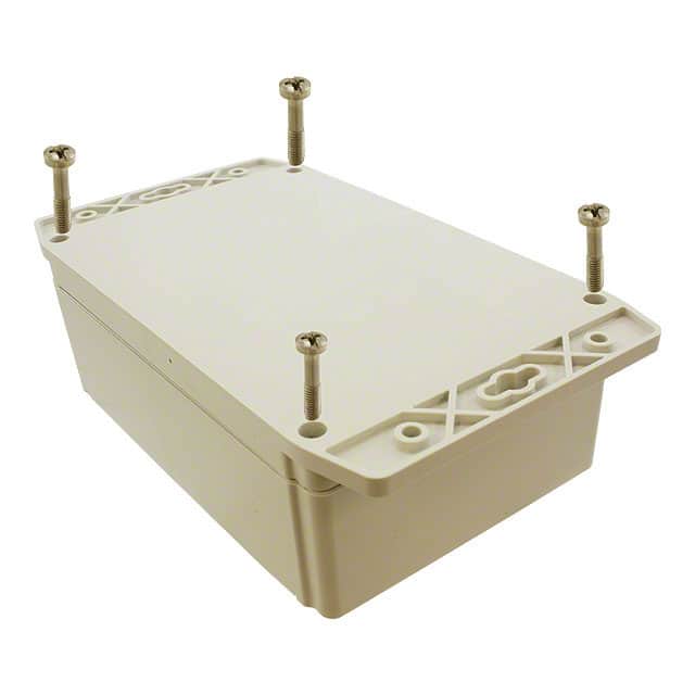 1555HF42GY BOX ABS GRAY 7.086"L X 4.723"W