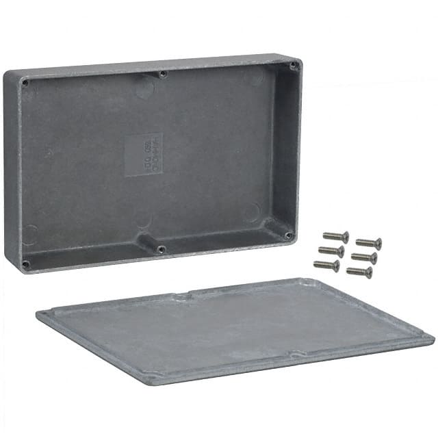 1590DD BOX ALUM UNPTD 7.402"L X 4.724"W