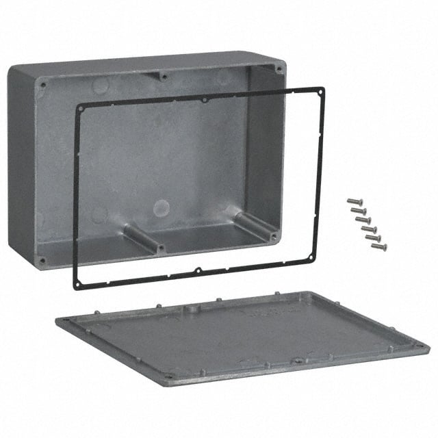 CN-5709 BOX ALUM NAT 6.780"L X 4.772"W
