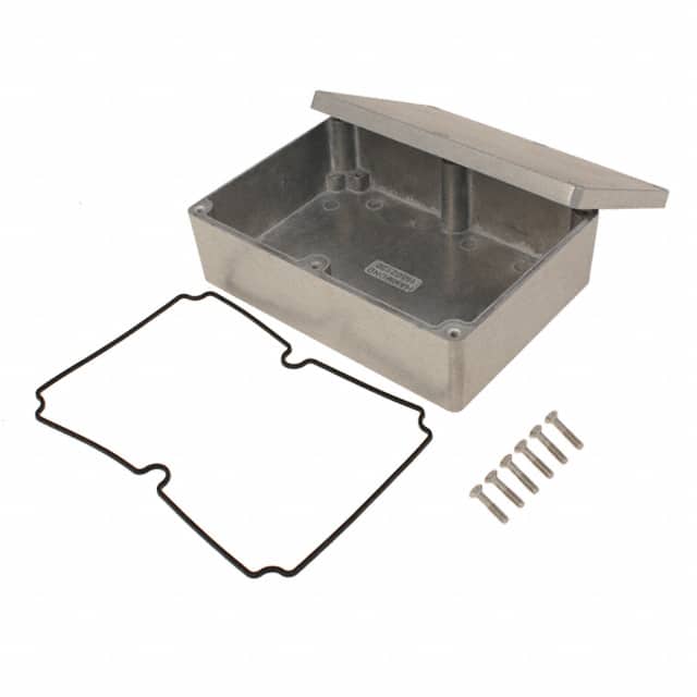 1550Z120 BOX ALUM UNPTD 6.740"L X 4.772"W