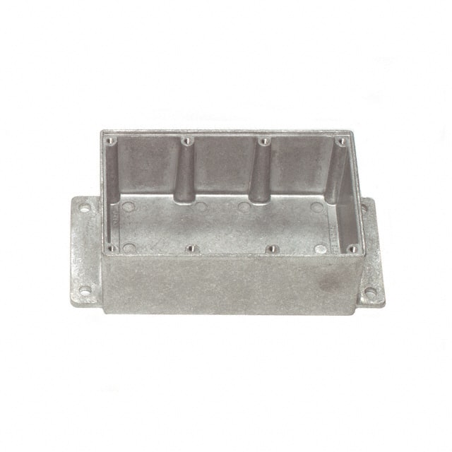 2906 BOX ALUM UNPTD 4.250"L X 2.640"W