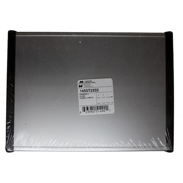 1455T2202 BOX ALUM NAT 8.661"L X 6.496"W