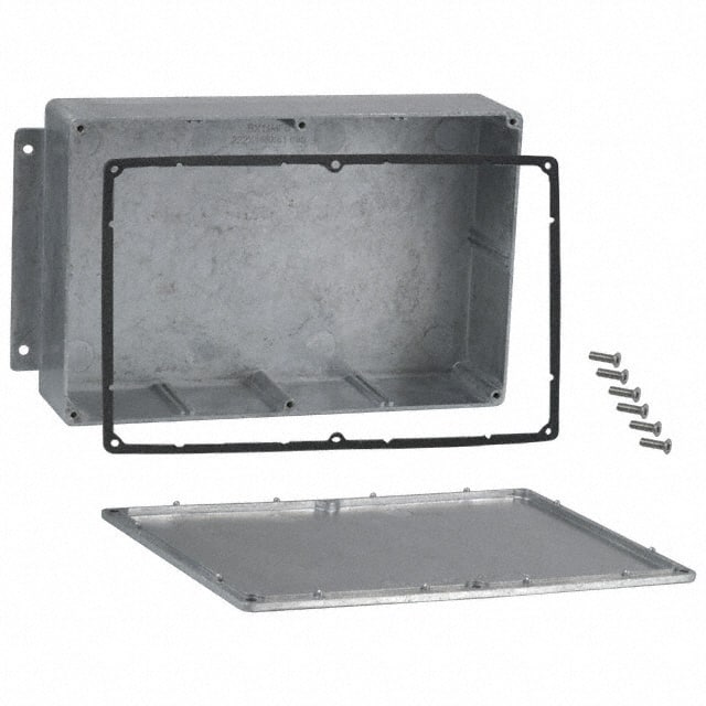 CN-6711 BOX ALUM NAT 8.752"L X 5.744"W