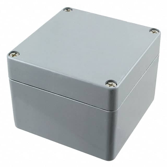 021212090 BOX FIBERGLASS GRAY 4.8" X 4.72"
