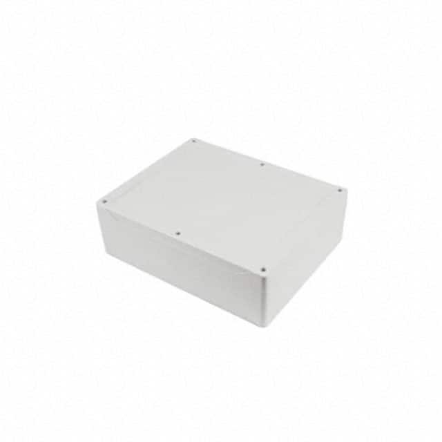 1555YGY BOX ABS GRAY 11.810"L X 9.450"W