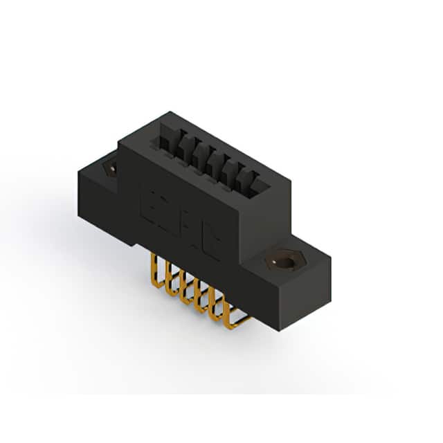 392-006-558-108 CONN EDGE SINGLE FML 6POS 0.100