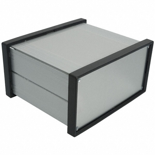 EX-4521 BOX ALUM BLACK/SLV 5.38"LX6.14"W