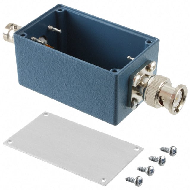 3231 BOX ALUM BLUE 2.250"L X 1.380"W