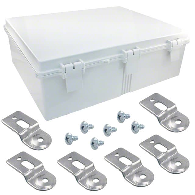 NBF-32032 BOX ABS GRAY 19.680"L X 15.740"W