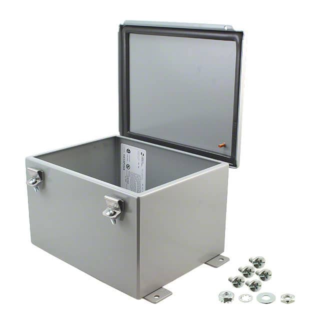 1414PHI6 BOX STEEL GRAY 10"L X 8"W