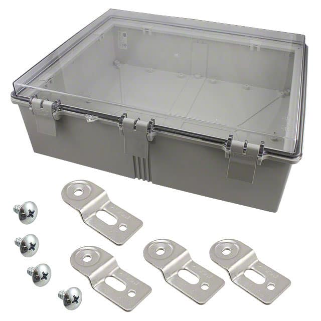 NBF-32232 BOX ABS/PC GRY 19.68"L X 15.74"W