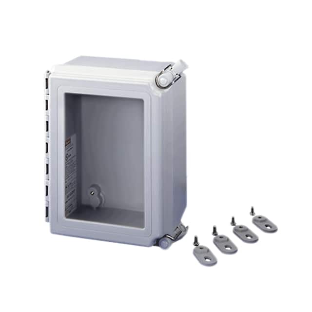 A864CHQRFGW JUNCTION BOX FIBERGLASS 8"LX6"W