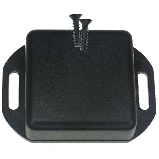 1551QFLBK BOX ABS BLACK 1.575"L X 1.575"W