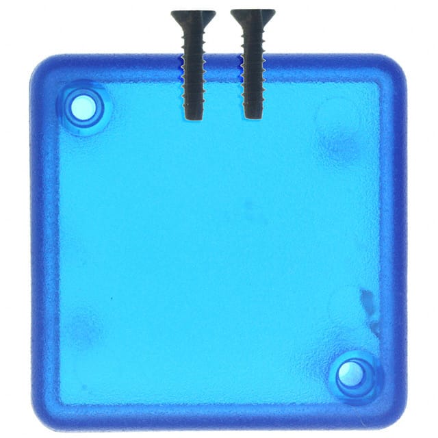 1551PTBU BOX ABS TRN BLUE 1.58"L X 1.58"W