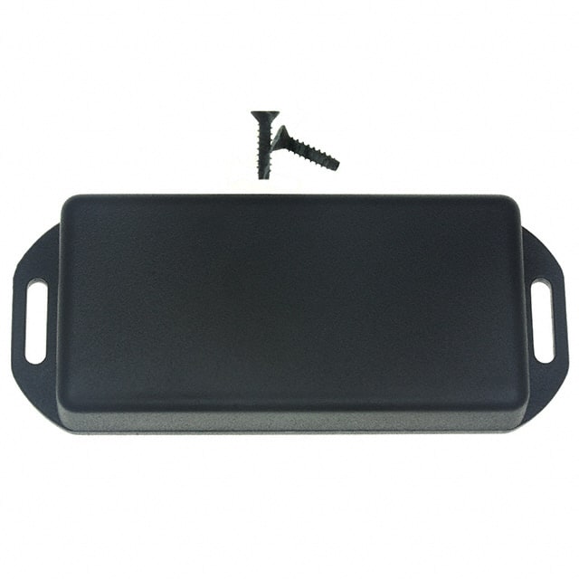 1551LFLBK BOX ABS BLACK 3.150"L X 1.575"W