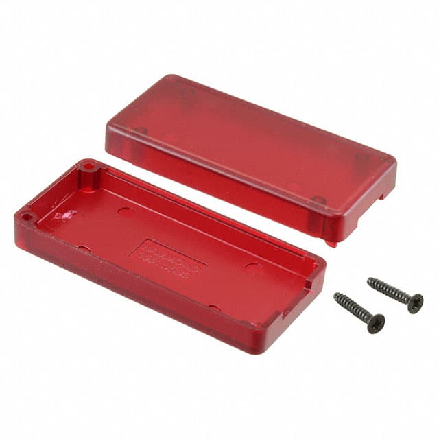 1551USB3TRD BOX ABS TRAN/RED 2.56"L X 1.18"W