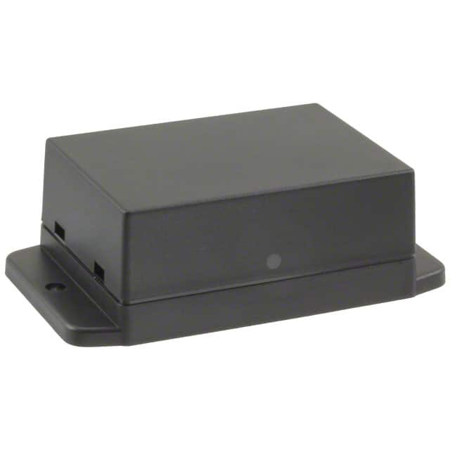 CU-18424-B BOX ABS BLACK 2.760"L X 2.024"W
