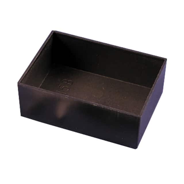 1596B115 BOX ABS BLACK 3.500"L X 2.520"W