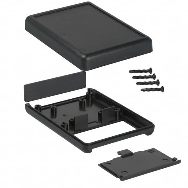 1593SBK BOX ABS BLACK 3.622"L X 2.618"W