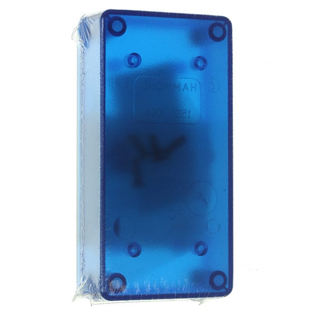 1591XXATBU BOX ABS TRN BLUE 3.97"L X 2.02"W