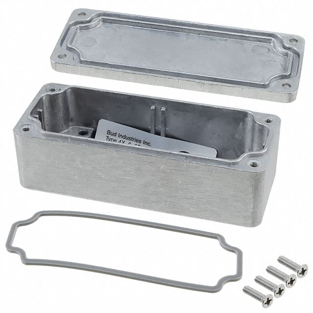AN-1300-A BOX ALUM NAT 3.531"L X 1.409"W