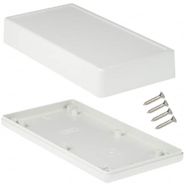 1599ESGY BOX PLAS GRAY 6.693"L X 3.366"W