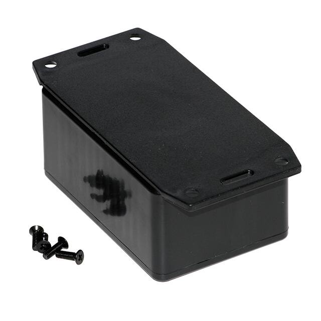 1591LF2SBK BOX PLAS BLK 3.346"L X 2.205"W