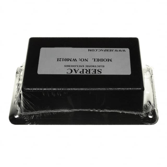 WM012I,BK BOX ABS BLACK 3.600"L X 2.250"W