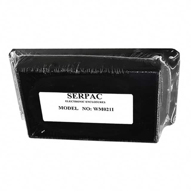 WM021I,BK BOX ABS BLACK 4.100"L X 2.600"W