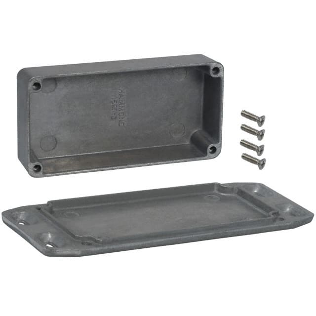 1590GFL BOX ALUM UNPTD 3.937"L X 1.969"W