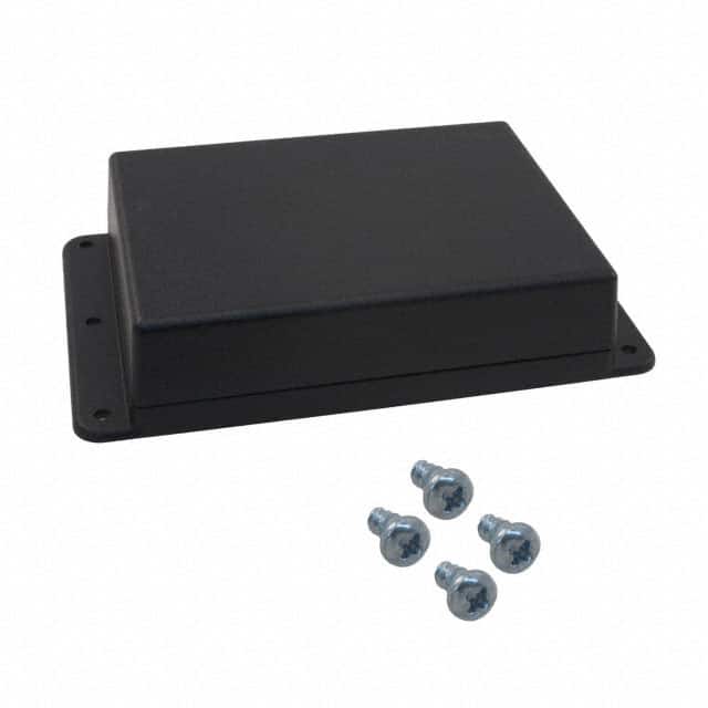 WM031,BK BOX ABS BLACK 4.380"L X 3.250"W