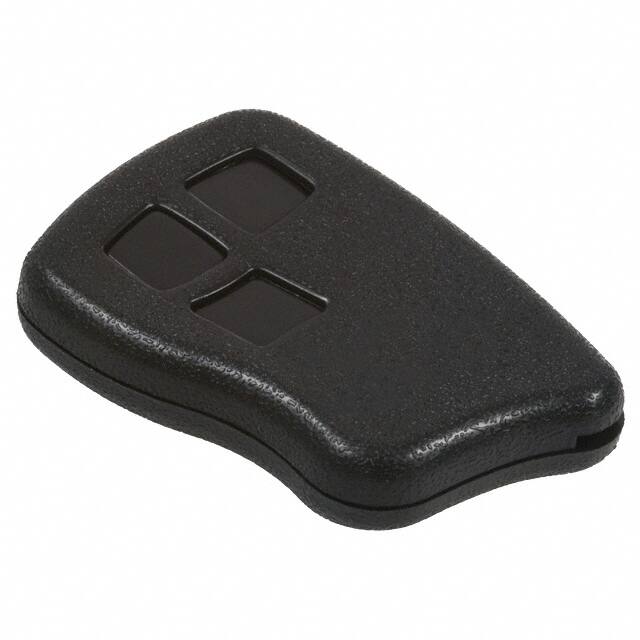 CA4B3,BK KEY FOB ABS BLK 2.53"L X 1.73"W