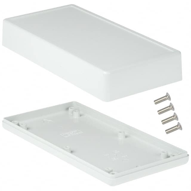 1599EGY BOX ABS GRAY 6.693"L X 3.366"W