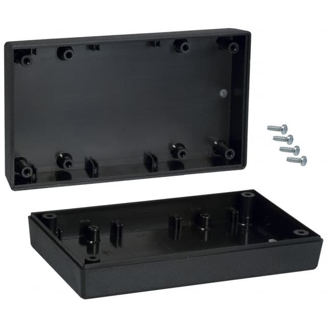 151,BK BOX ABS BLACK 5.620"L X 3.250"W