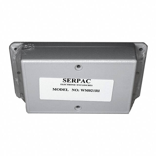 WM021RI,GY BOX ABS GRAY 4.100"L X 2.600"W