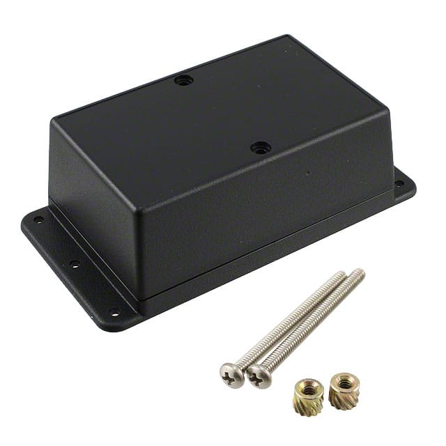 WM022RI,BK BOX ABS BLACK 4.100"L X 2.600"W