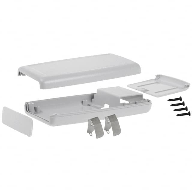H659V,GY BOX ABS GRAY 4.940"L X 2.750"W
