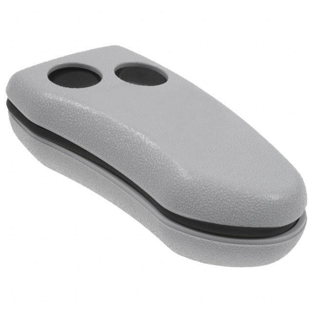 CA8B2,GY KEY FOB ABS GRY 3.320"L X 1.87"W