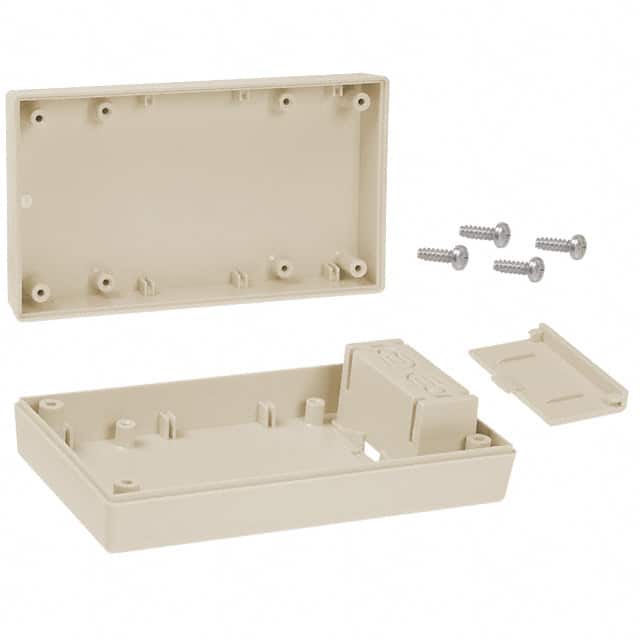 251,AL BOX ABS ALMOND 5.620"L X 3.250"W