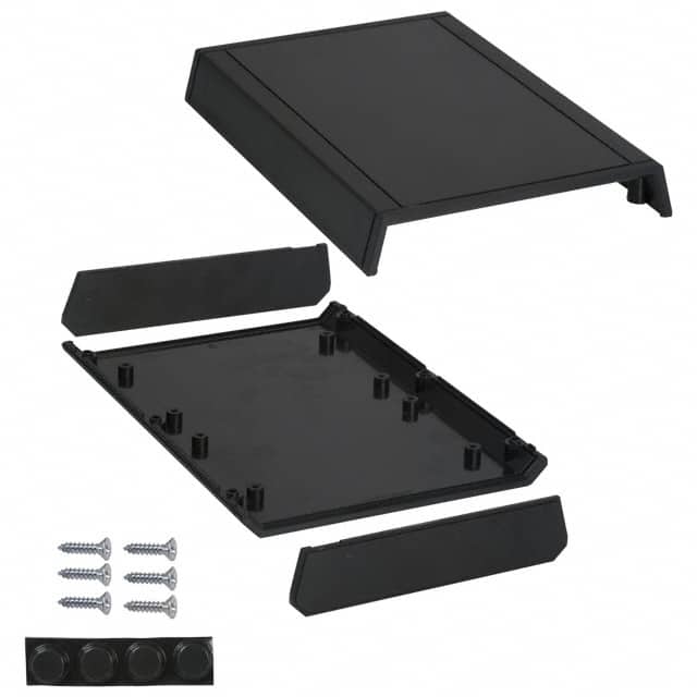 A41,BK BOX ABS BLACK 7.120"L X 5"W