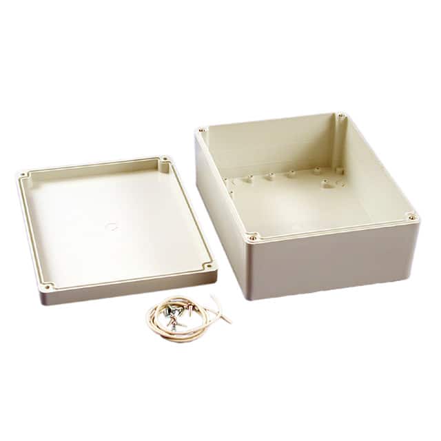 RP1280 BOX PLAS WHT 7.350"L X 5.784"W