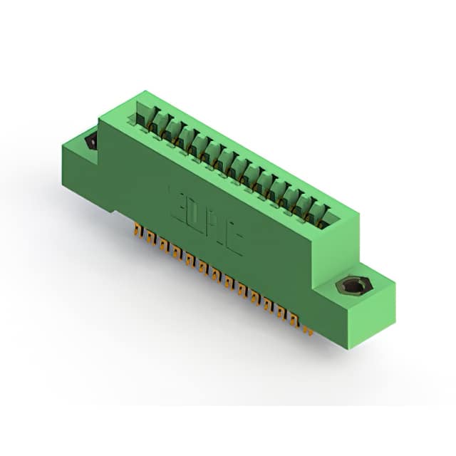 342-028-555-207 CONN EDGE DUAL FMALE 28POS 0.100