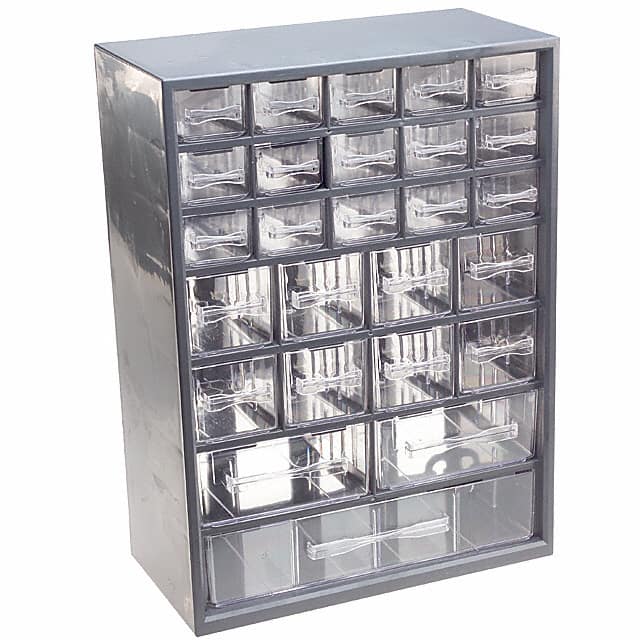 6576PC COMP STORAGE PLAS 16.5"L X 12"W