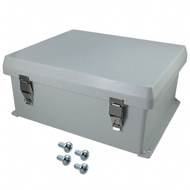 HJ1412HWPL2LG BOX FIBERGLASS 15.28"L X 13.31"W