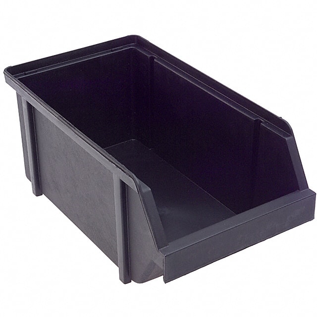 6773BC BIN PLASTIC BLACK