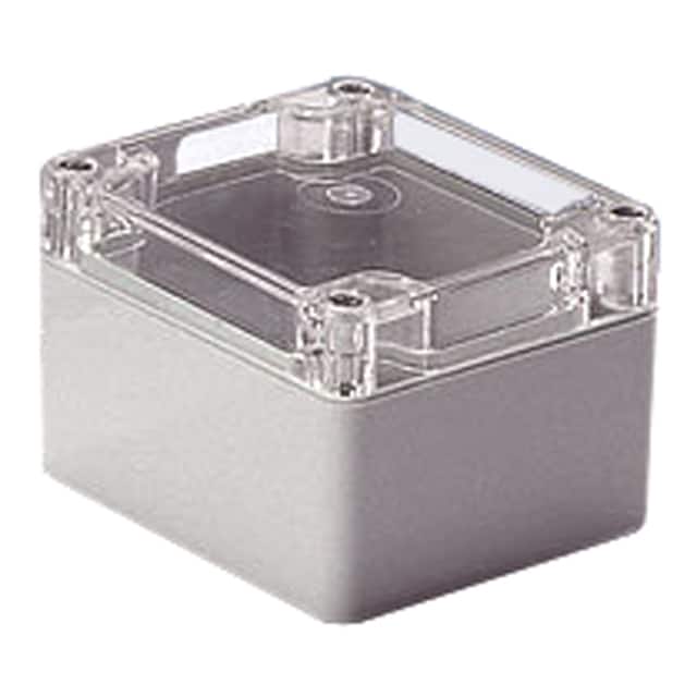 02215100 BOX PLASTIC GRAY 4.72"L X 3.15"W