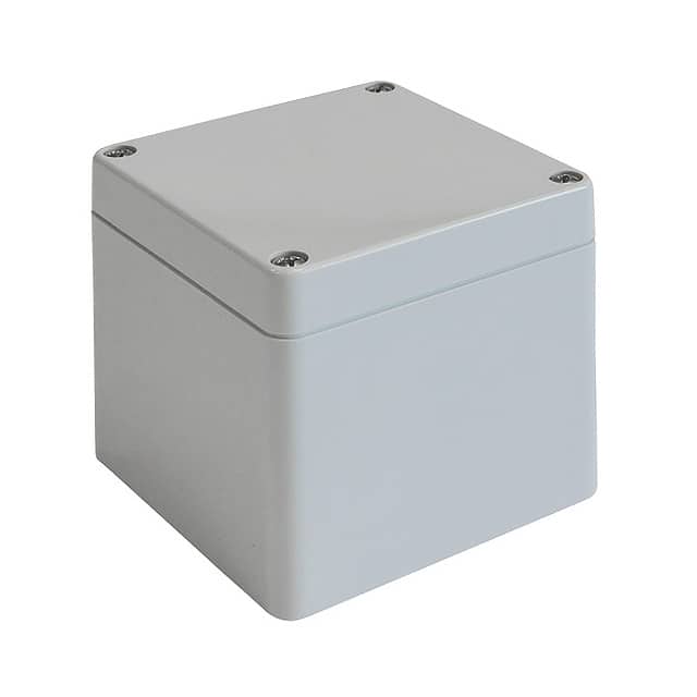 02225000 BOX PLASTIC GRAY 3.23"L X 3.15"W